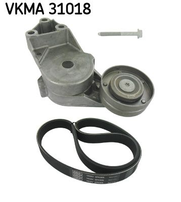 SKF Komplet klinastog rebrastog remena